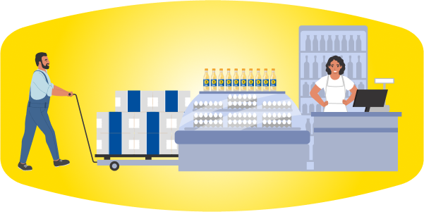 Our products are stored and transported in optimal conditions to the points of sale
